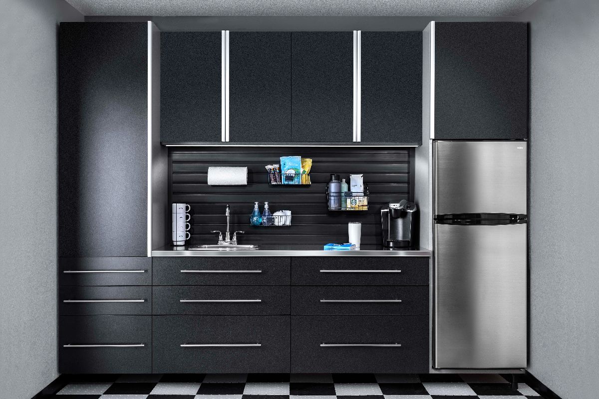 A Custom Garage Cabinet System