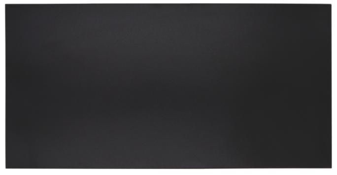 Flat Panel Style Option With Black Finish