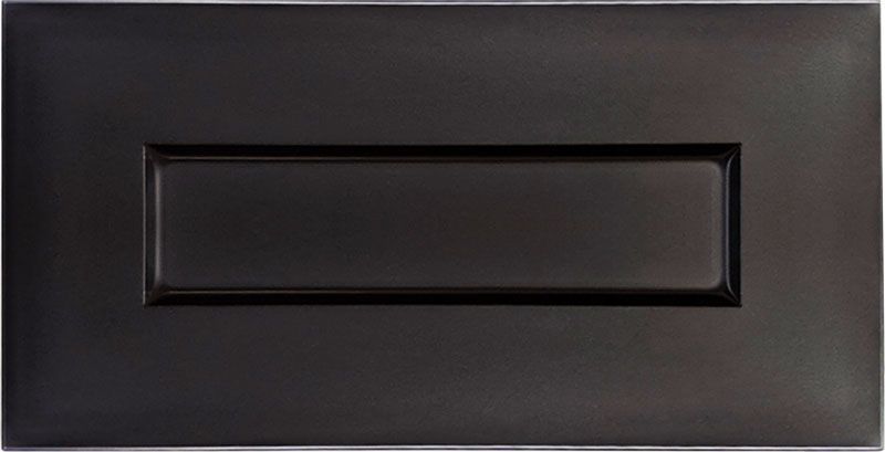 One-Piece Shaker Style Option With Black Finish