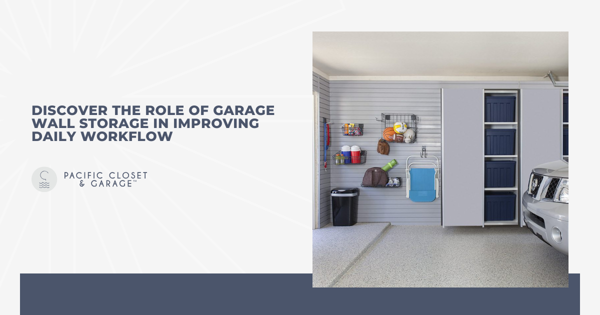 Discover the Role of Garage Wall Storage in Improving Daily Workflow