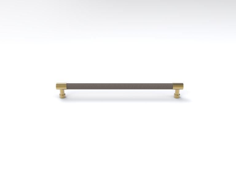 Pewter Matte Gold Color Option for Nordic Leather Handles