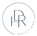 It is a logo for a company called DR HR solutions.