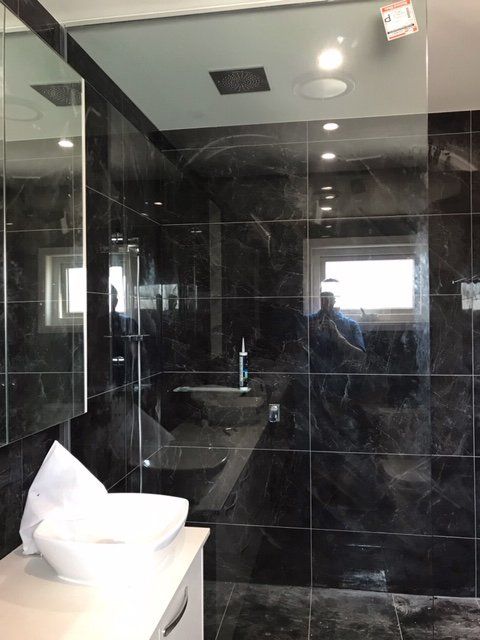 Glass Shower — Suncoast Shower & Security Screens in Marcoola, QLD