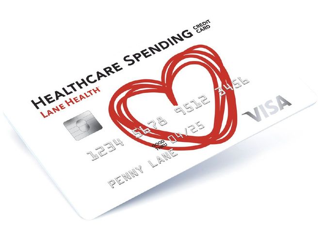 A healthcare spending credit card