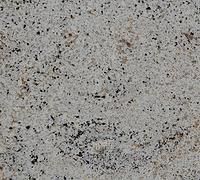 Gray granite surface with small black speckles.