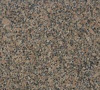 Brown and beige speckled granite countertop.