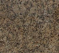 Close-up of brown granite with dark flecks.