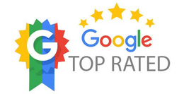 Google Top Rated badge