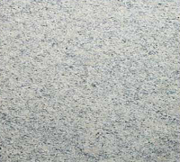 Gray and white speckled granite countertop.
