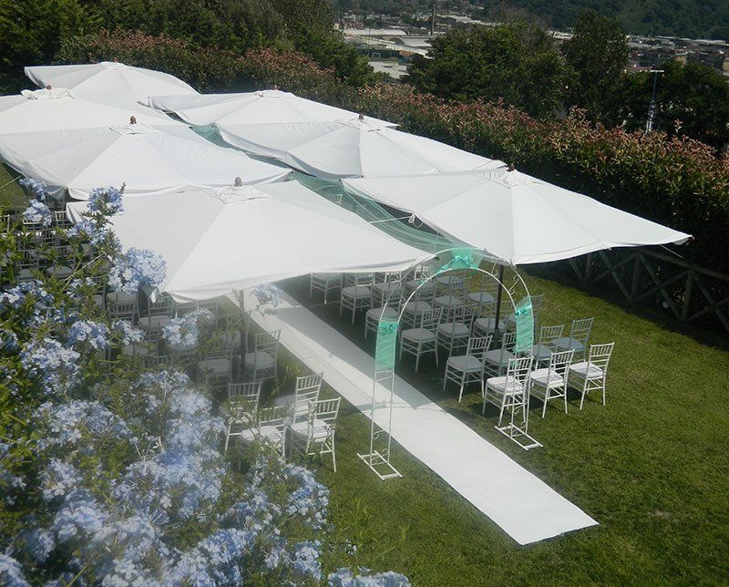 Ricevimento in giardino