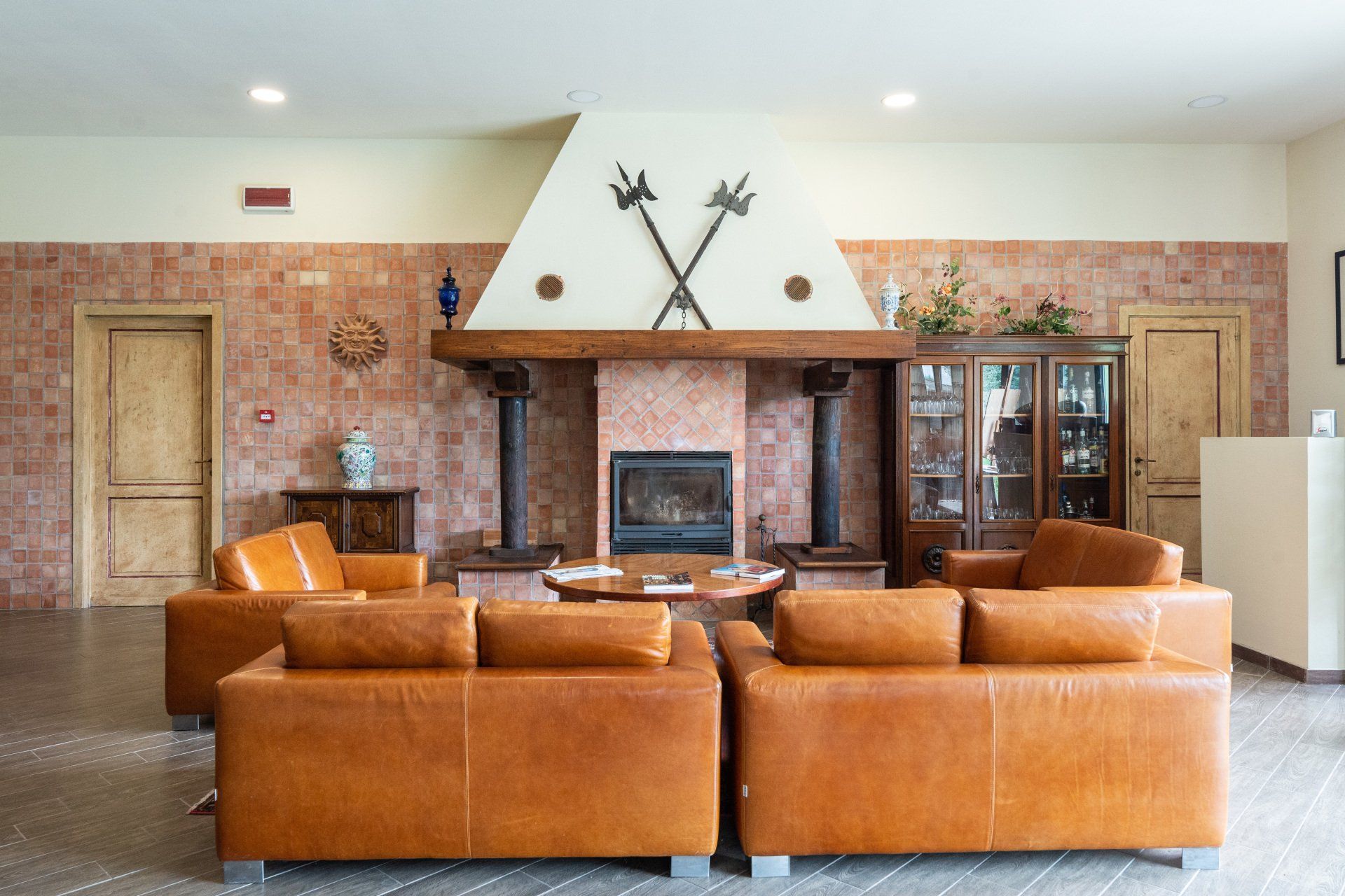 Camera a due letti dell'hotel