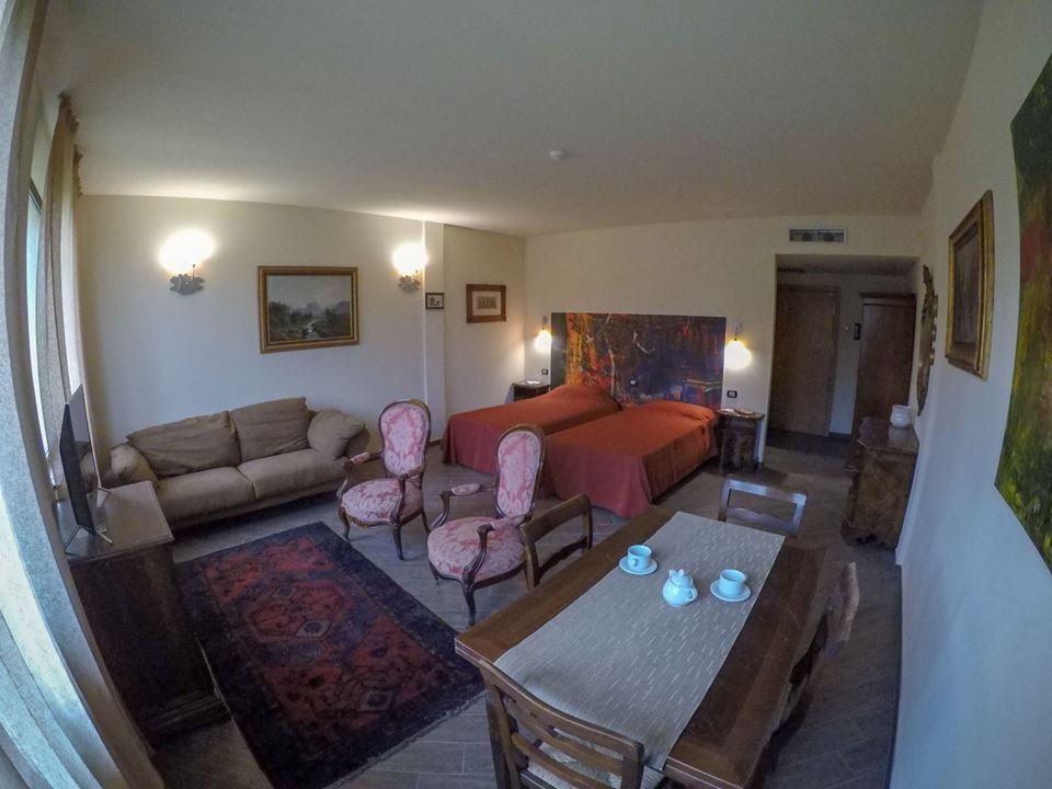 One of the public areas in the hotel