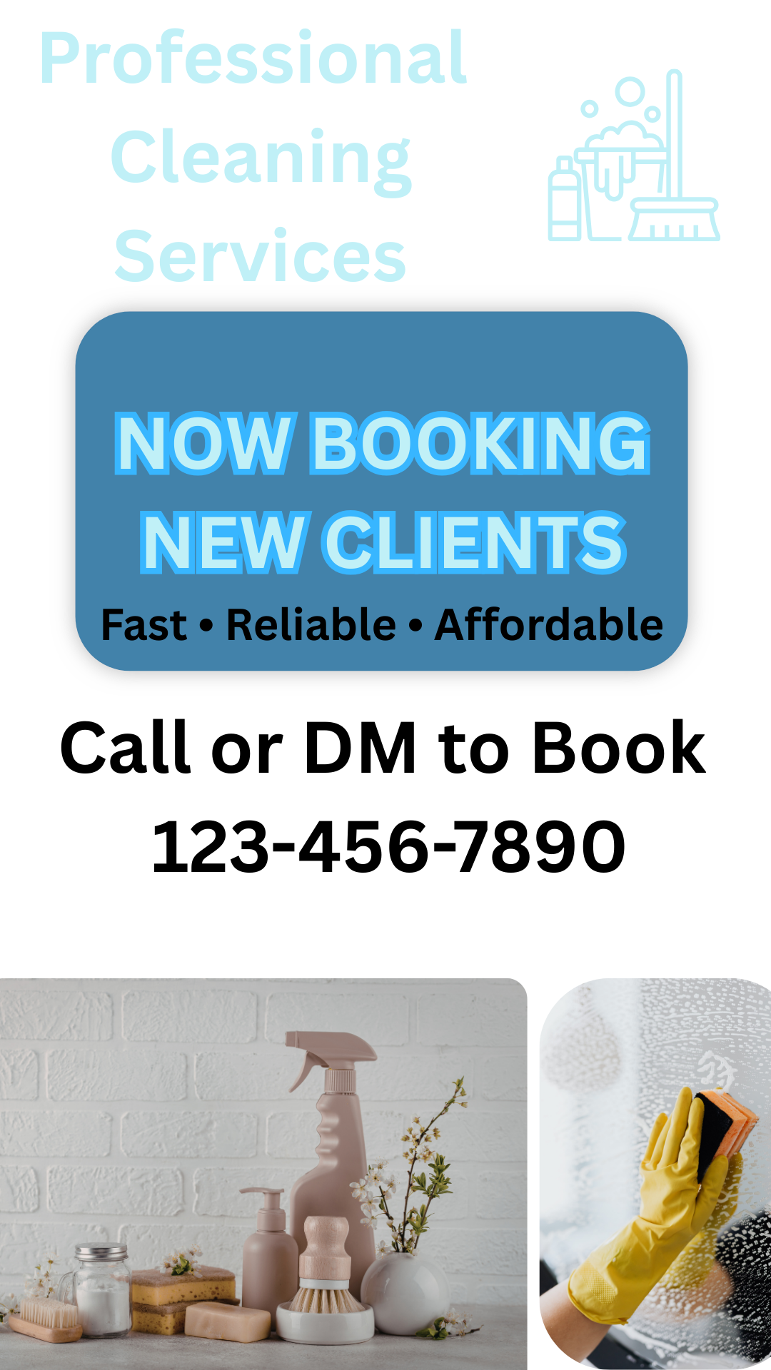 Custom Instagram story promotional graphic for small business marketing