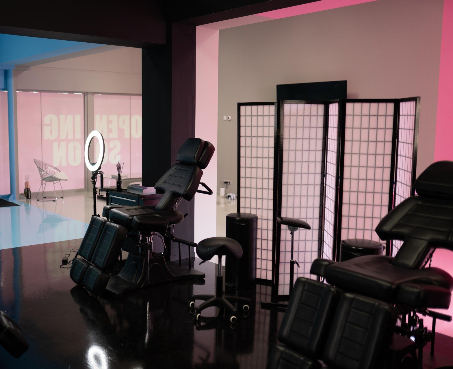Nickson Ink studio interior