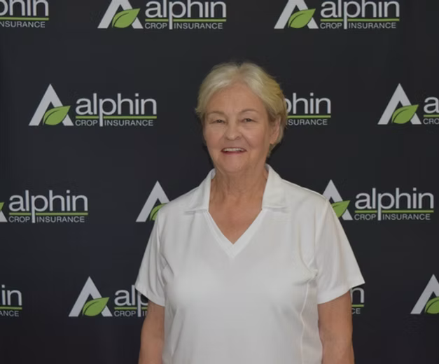 A smiling older woman