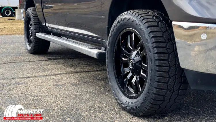 Black Car Side | Midwest Truck and Tire