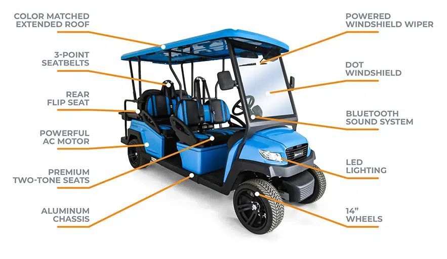 Golf Cart Specifications | Midwest Truck and Tire