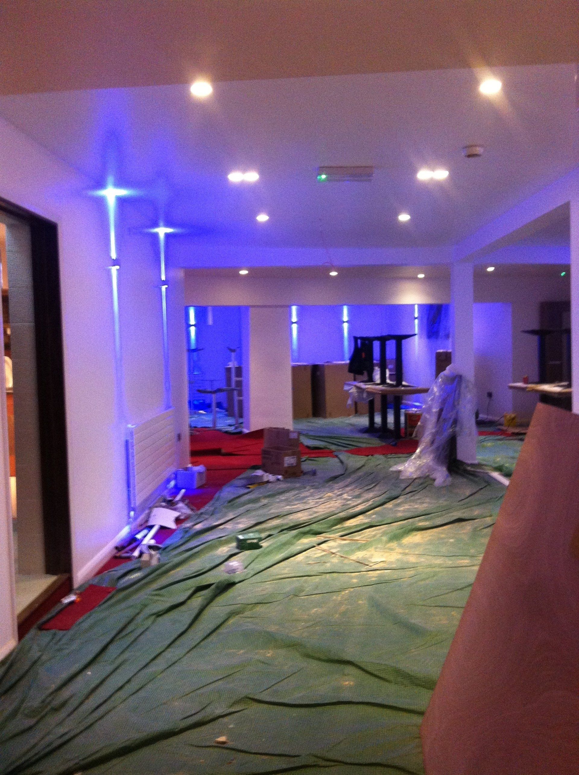 Restaurant Lighting design