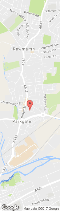 Van servicing - Rotherham, South Yorkshire - AMJ Garage Services - Location map