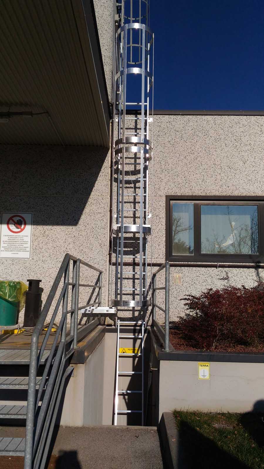 Accesso al tetto
