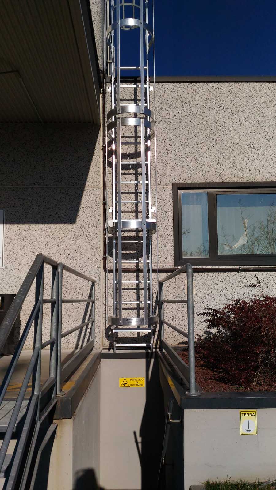 Accesso al tetto