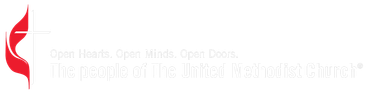 Red flame logo with white text: 