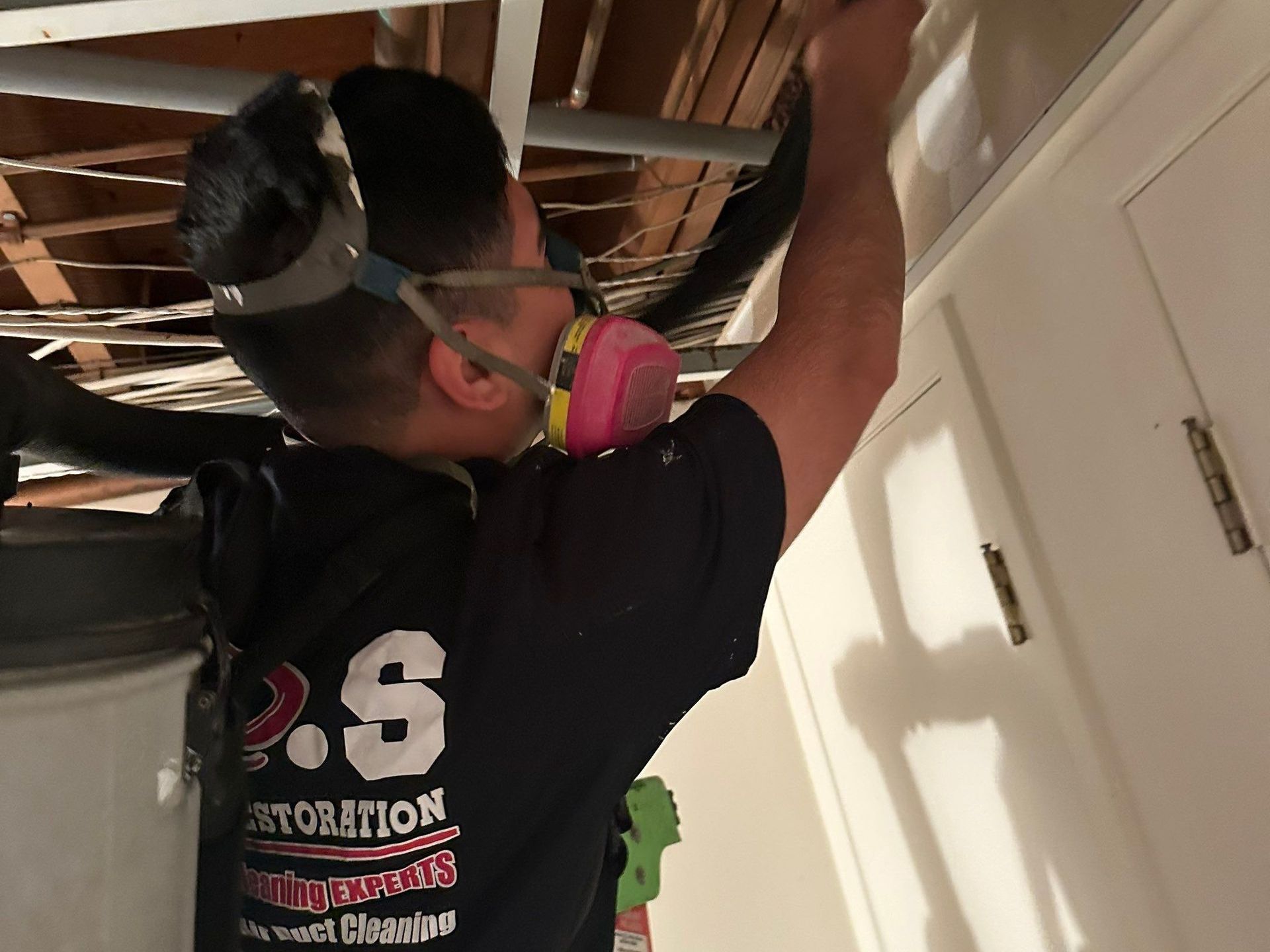 mold remediation at a home in Setauket, NY