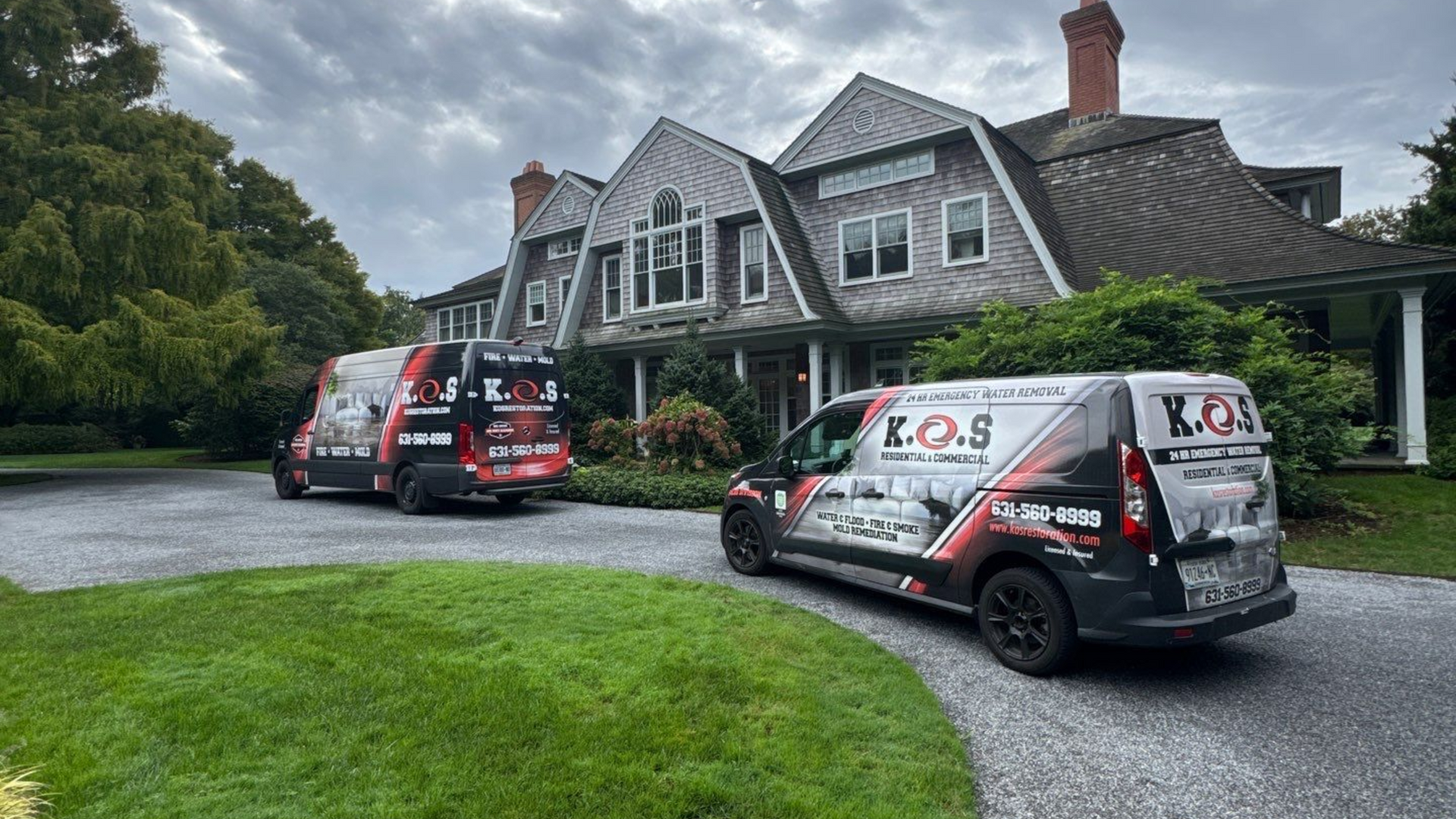 K.O.S. Restoration is an IICRC certified water damage restoration & mold remediation company