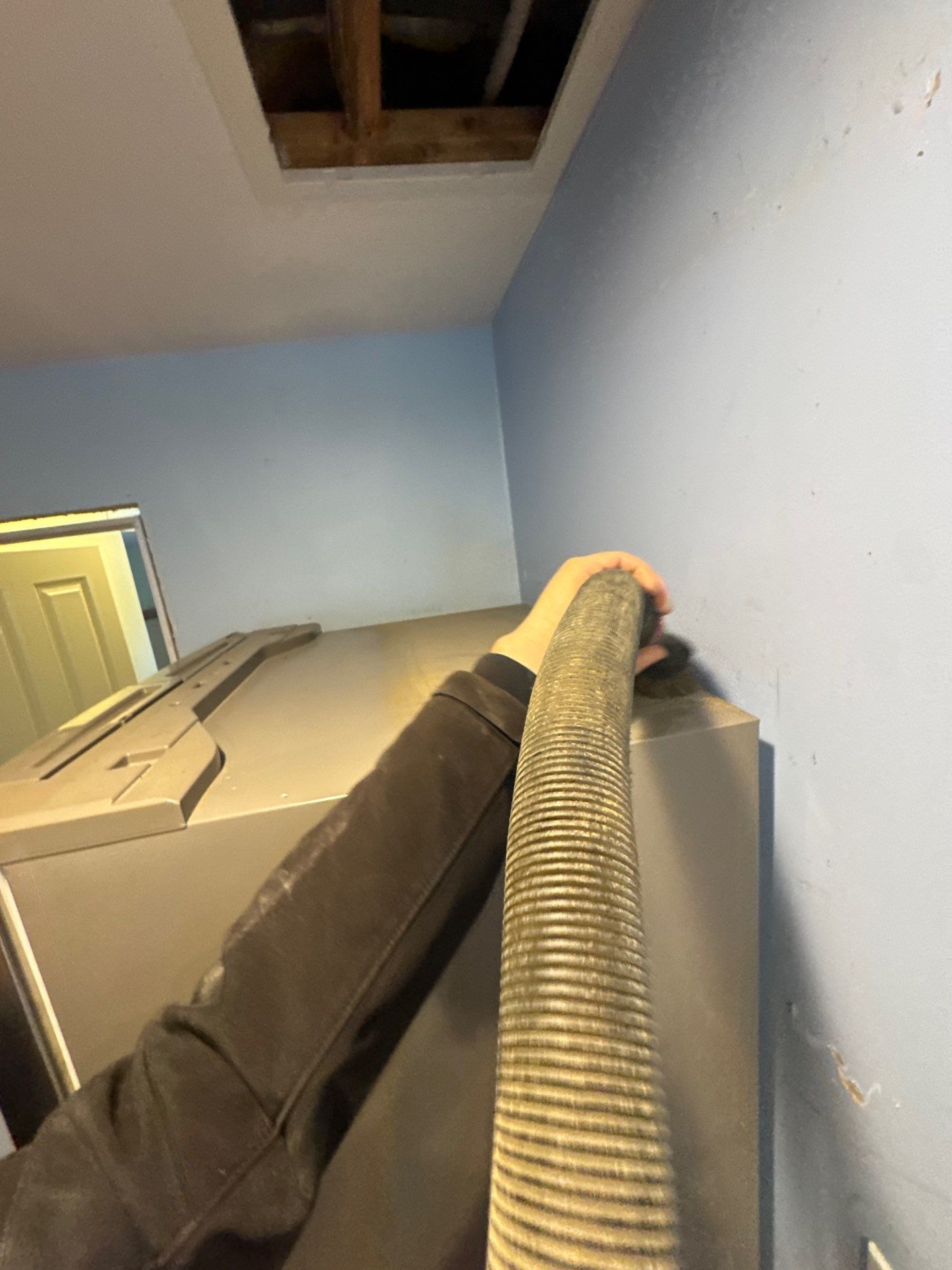 HEPA vacuuming of mold at home in Westhampton NY