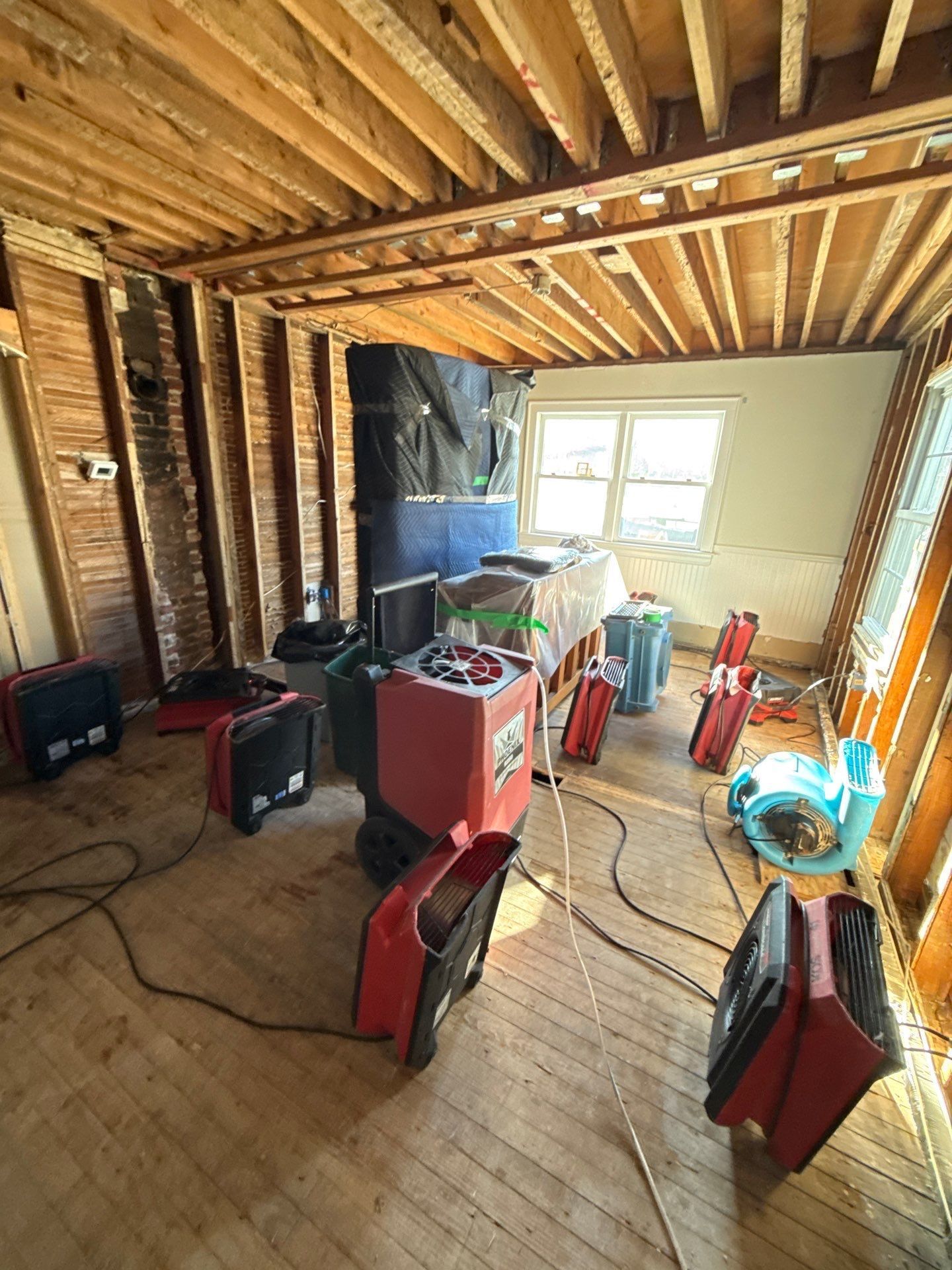 IICRC water damage restoration at a home  in Patchogue NY