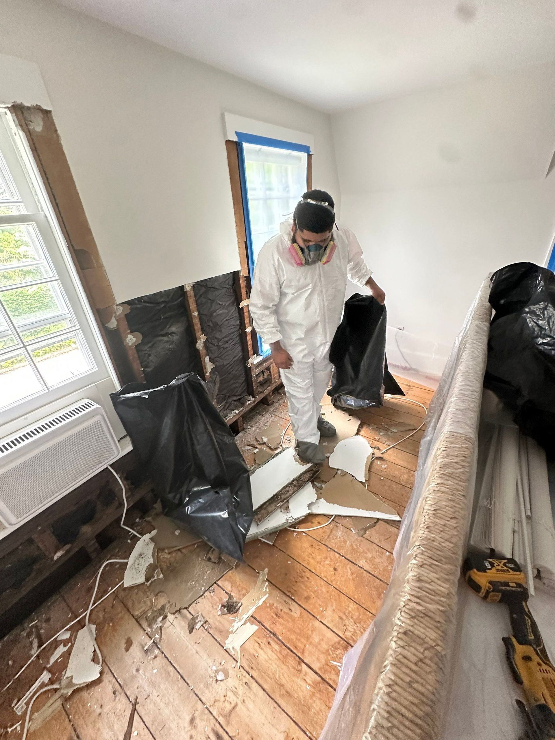 K.O.S. assisted a homeowner in Sag Harbor, New York with water damage restoration, mold remediation