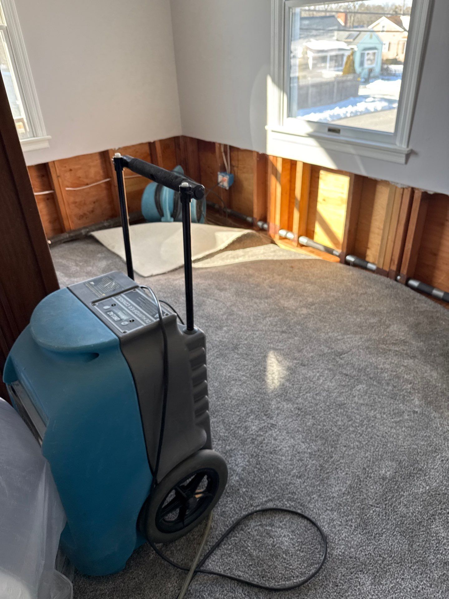 Water damage restoration at a home  in Patchogue NY