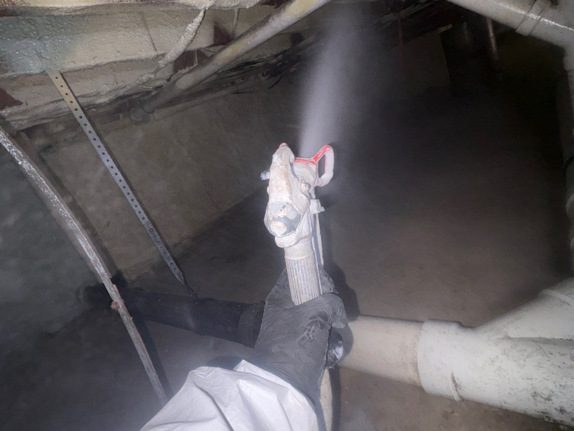 pray encapsulation application crawlspace mold prevention Long Island
