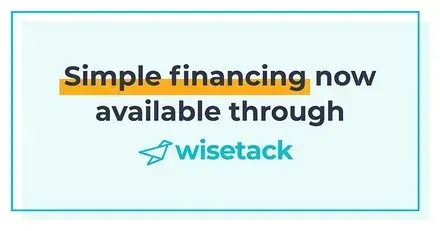 Wisetack financing available