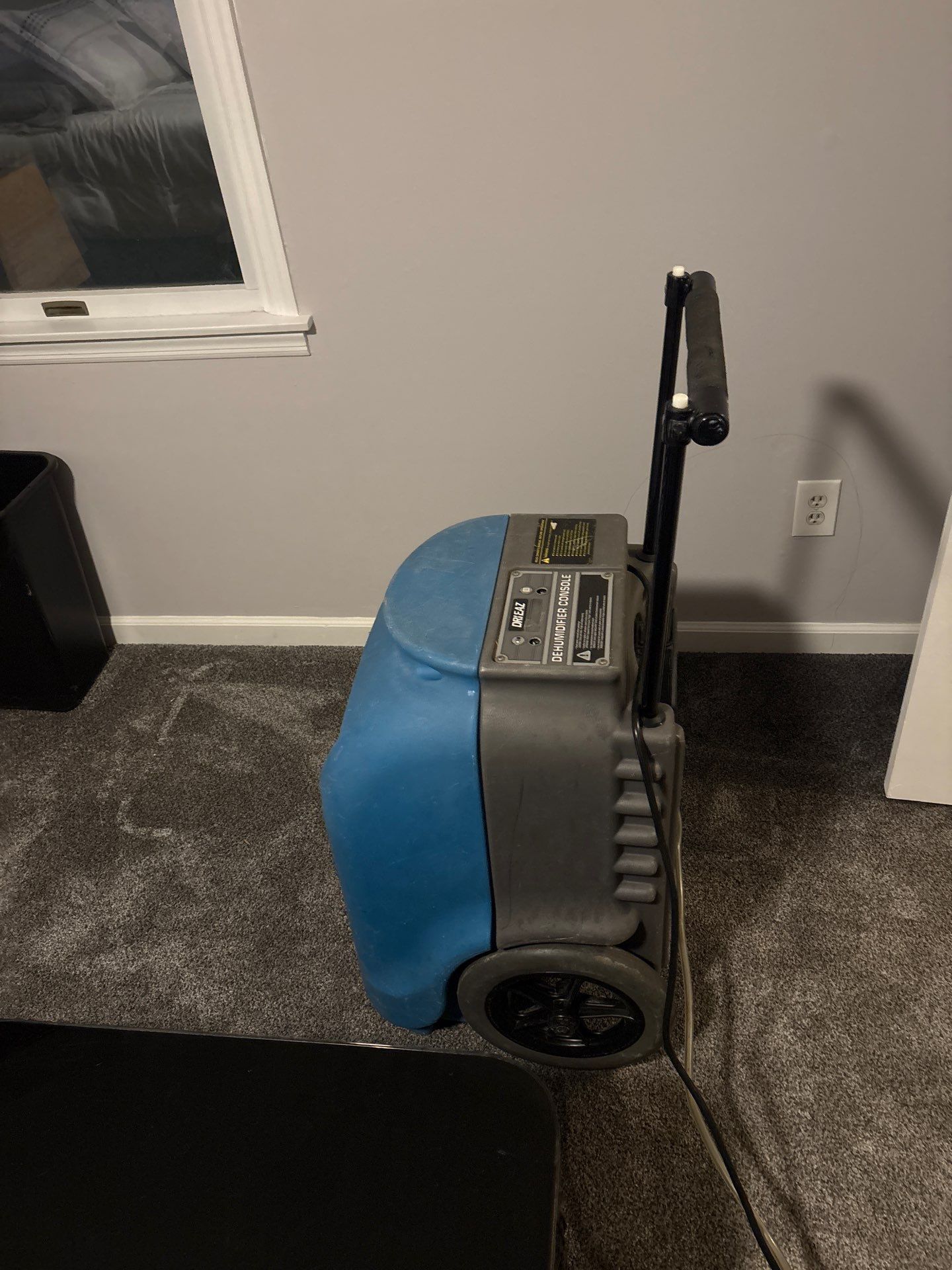 Drying and dehumidifying equipment at a home  in Patchogue NY