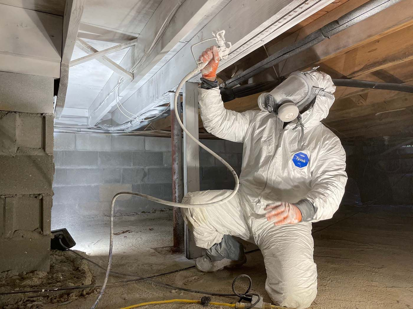 crawlspace encapsulation services on Long Island by K.O.S. Restoration