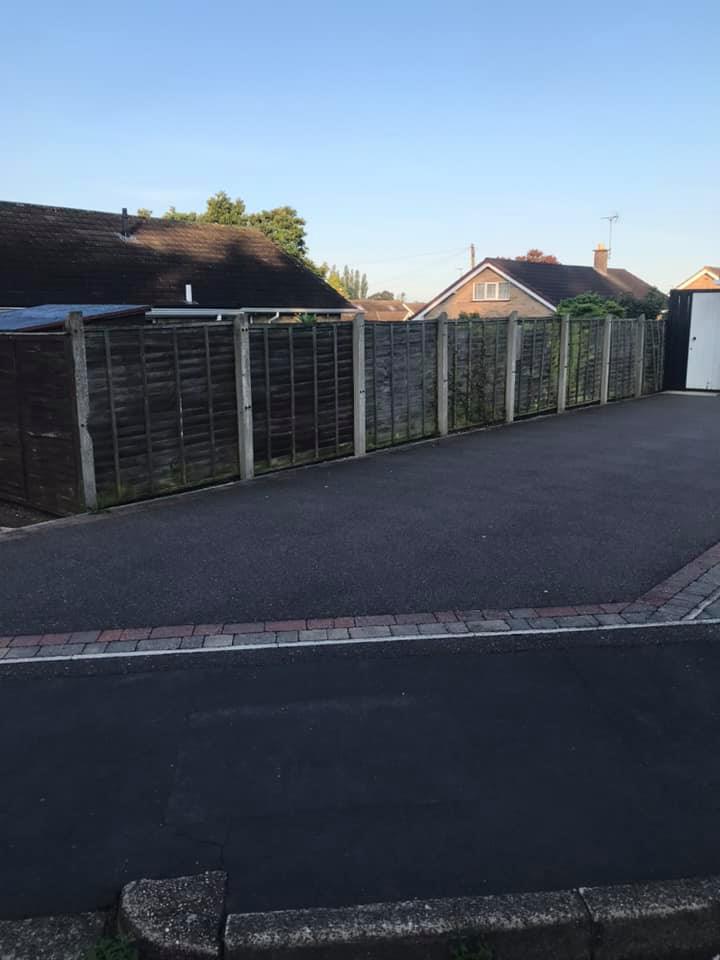 Tarmac driveway