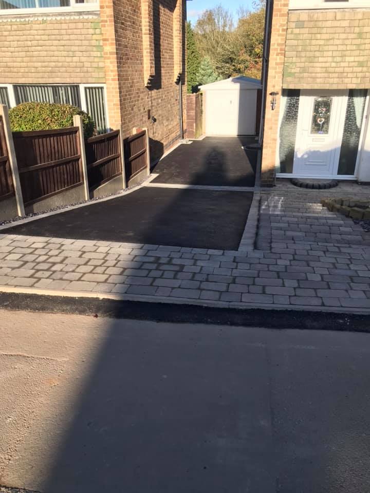 Tarmac driveway