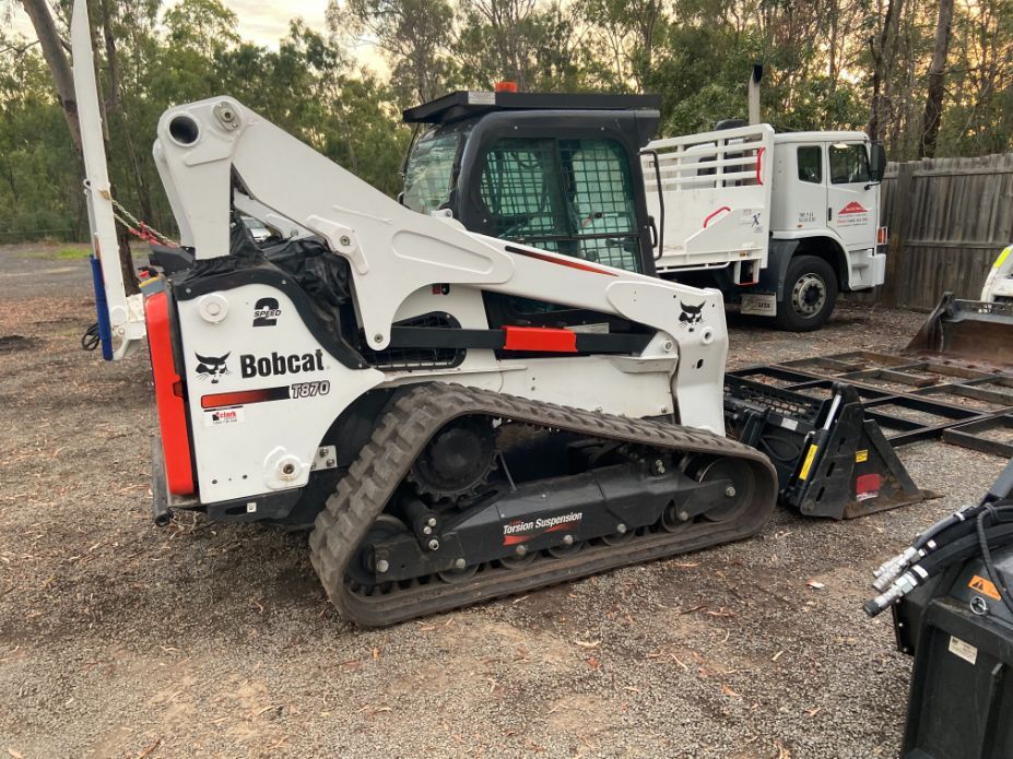 Bobcat T870 — Dry Equipment Hire in Ipswich