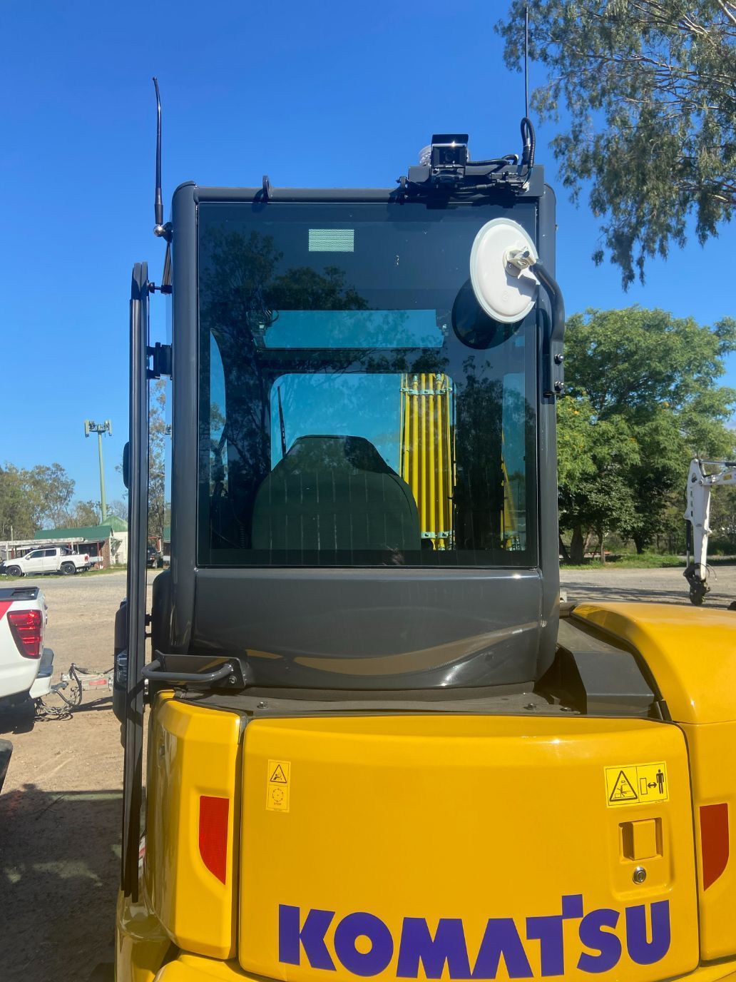 Komatsu Excavator — Dry Equipment Hire in Ipswich