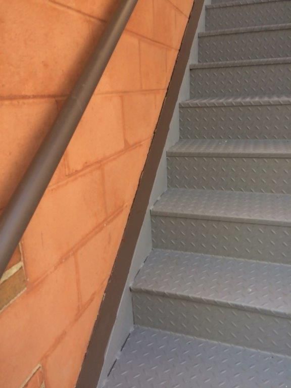 Clean Gray Stairs — Richmond, VA — Westend Machine & Welding Inc.