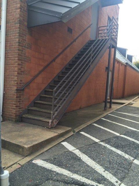 Black Dirty Stairs — Richmond, VA — Westend Machine & Welding Inc.