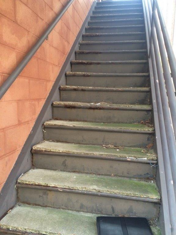 Old Stairs — Richmond, VA — Westend Machine & Welding Inc.
