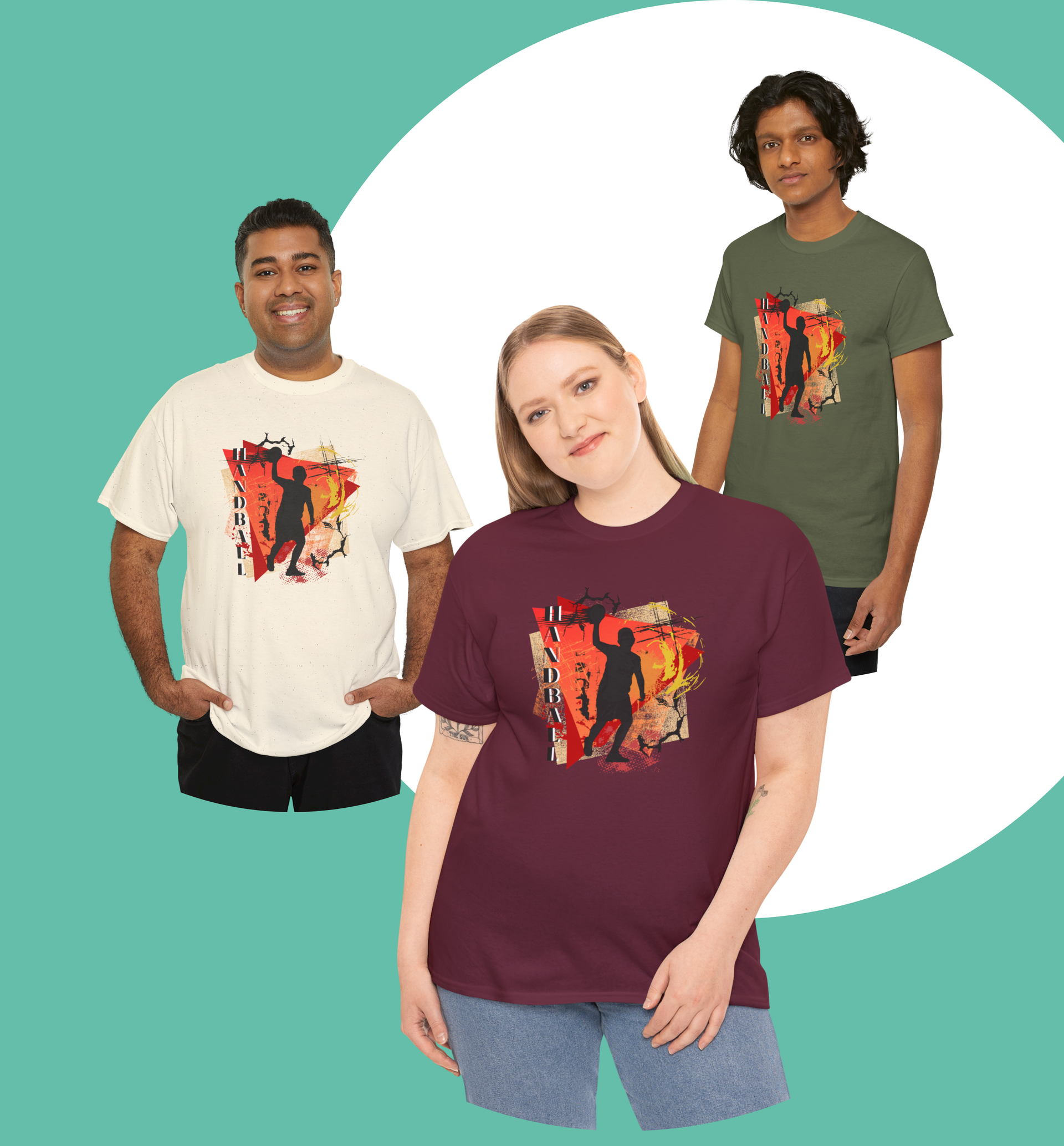 Uniek Handbal T-Shirt