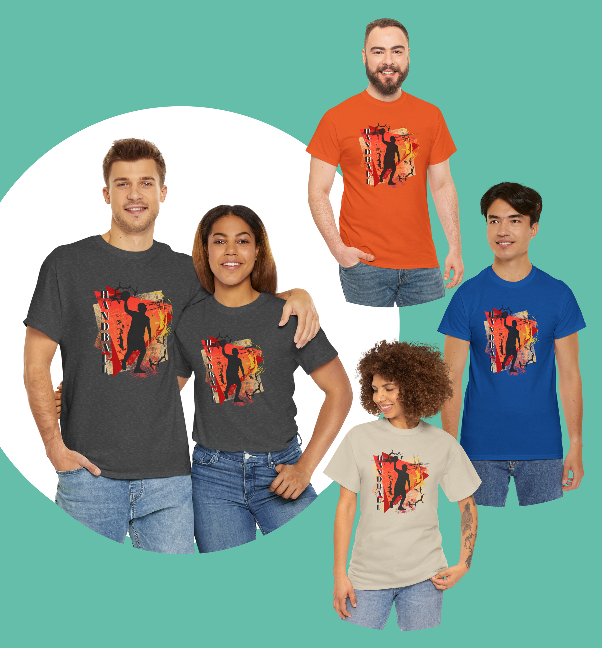 Uniek Handbal T-Shirt
