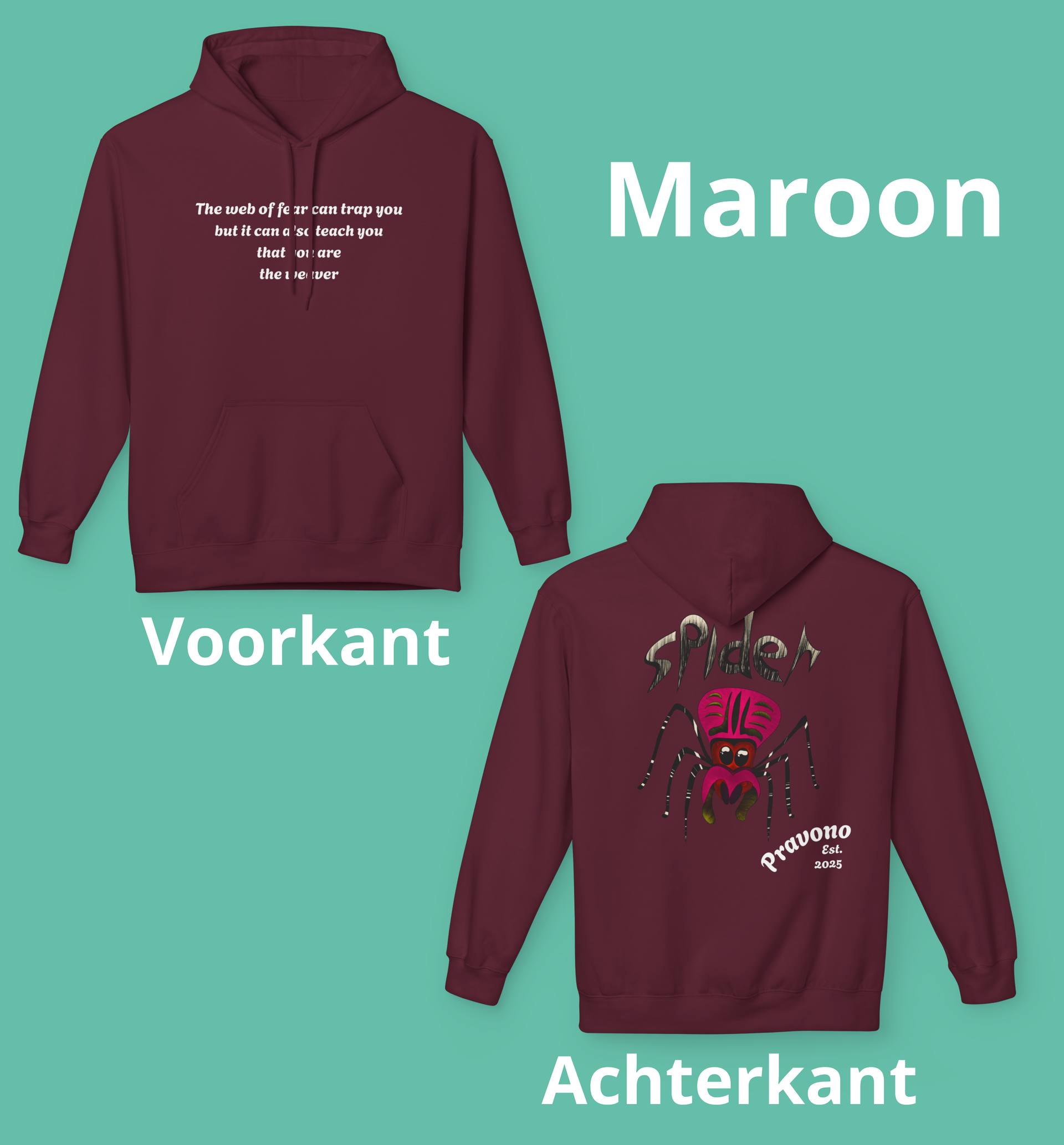 Weaver Spin Hoodie05 Own Your Web by Pravono