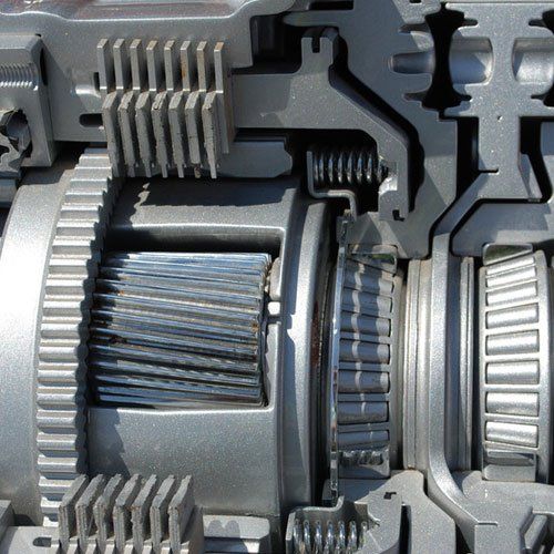 Section of the inside of a motor