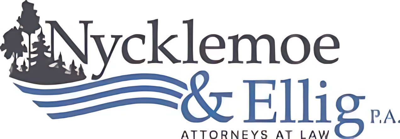 A logo for nycklemoe & ellig attorneys at law