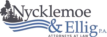 A logo for nycklemoe & ellig attorneys at law