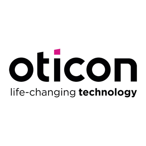 The logo for oticon is a life-changing technology company.
